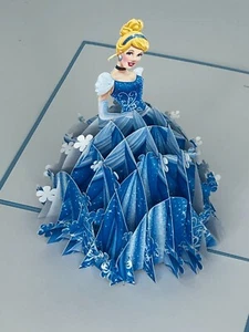Cinderella 3D Pop Up Card Princess Love Spring Birthday Anniversary - Picture 1 of 3