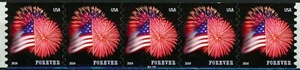Star Spangled Banner PL C11111 MNH Scott's 4853 With Wide Ends As Shown - Picture 1 of 2