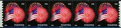 Star Spangled Banner PL C11111 MNH Scott's 4853 With Wide Ends As Shown - Image 1 of 2