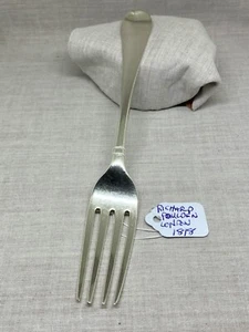 A Superb George III Solid Silver Dessert Fork, by Richard Poulden HM London 1818 - Picture 1 of 6