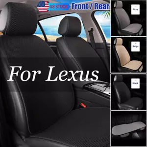 Breathable Automotive Seat Covers Car Cushions Mats for Lexus Ice Silk Protector - Picture 1 of 30