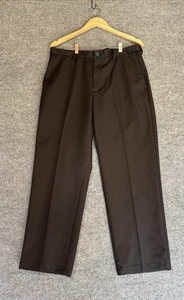 Haggar Men's Black Cool 18 Pro Classic Fit Flat Front 34x29 - Picture 1 of 10
