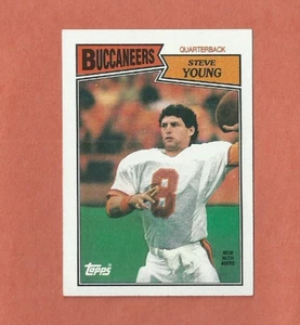 1987 TOPPS STEVE YOUNG CARD #384 TAMPA BAY BUCCANEERS - Foto 1 di 1