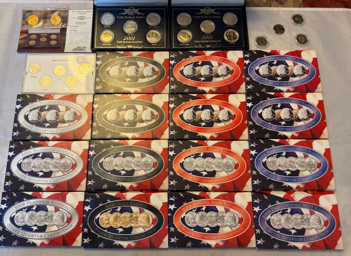 Uncirculated U.S. Mint 2004 US State Quarters (1999-2008) for sale