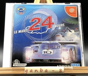 Le Mans 24 Hours w/spine (Sega Dreamcast,2000) from japan