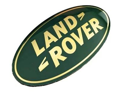 Land Rover LR3 Discovery Freelander rejilla puerta trasera emblema verde insignia ovalada 2 P Foto 1 de 2