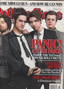 rolling stone feb 8 2007 #1019 panic at the disco has grammy preview no address - Foto 1 di 4