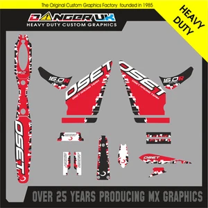 OSET 16.0R 2014-2025 TRIALS AUFKLEBER STICKER GRAFIK - Bild 1 von 1