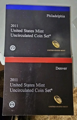 2011 P&D Uncirculated Mint Set | US Mint Set | UNC - Image 1 of 3