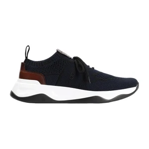 BERLUTI Navy Sneakers New & Authentic - Picture 1 of 5