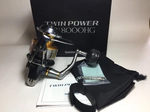 R5720) SHIMANO 15 TWIN POWER SW 8000HG for Saltwater Spinning Reel - Picture 1 of 14