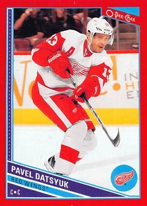 2013-14 O-Pee-Chee Red #452 Pavel Datsyuk - Picture 1 of 2