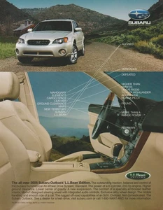 Subaru Outback L.L.Bean Edition 2005 - Mountain Country Drive - Stampa foto pubblicitaria - Foto 1 di 1