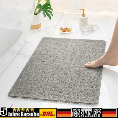 Badematte Badvorleger Badteppich Duschvorleger Badeteppich Rutschfest 40 * 60 cm - Bild 1 von 4