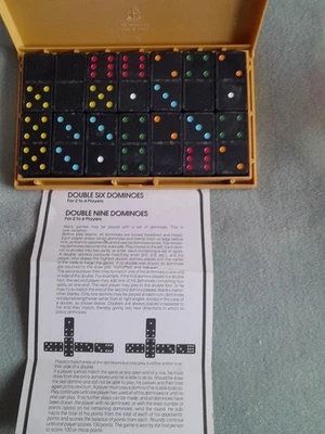 Chad Valley Dominoes  Set Cased - Image 1 of 2
