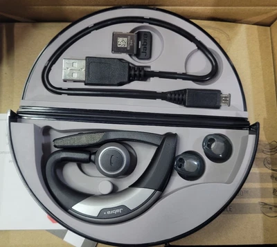 Jabra Motion UC+ MS Bluetooth Headset w/ Charger and BT - NEW - OPEN BOX - Image 1 of 4