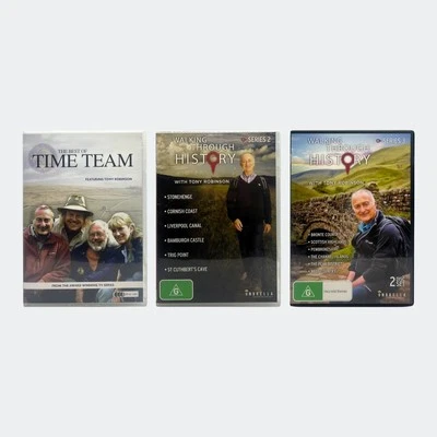 Best of Time Team + Walking Through History Series 2 & 3 DVDs - Region ALL, PAL - Image 1 of 4