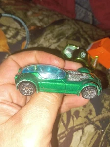Hot Wheels 2002 primeras ediciones Ballistik verde suelto - Imagen 1 de 5