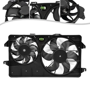Radiator Condenser Cooling Fan Assembly For Ford Transit Connect 2010 2011-2013 - Picture 1 of 16