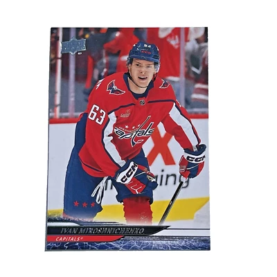 2024-25 Hockey UPPER DECK Card #443 Ivan Miroshnichenko, Washington Capitals - Image 1 of 2