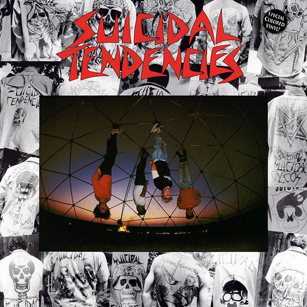 SUICIDAL TENDENCIES S/T SKATE PUNK ROCK Hardcore THRASH Reissue WHITE VINYL New Foto 1 de 1