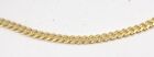  Sterlingsilber Vermeil Kubanisches Glied 1/8 Zoll breite Kette Halskette Italien 18 Zoll