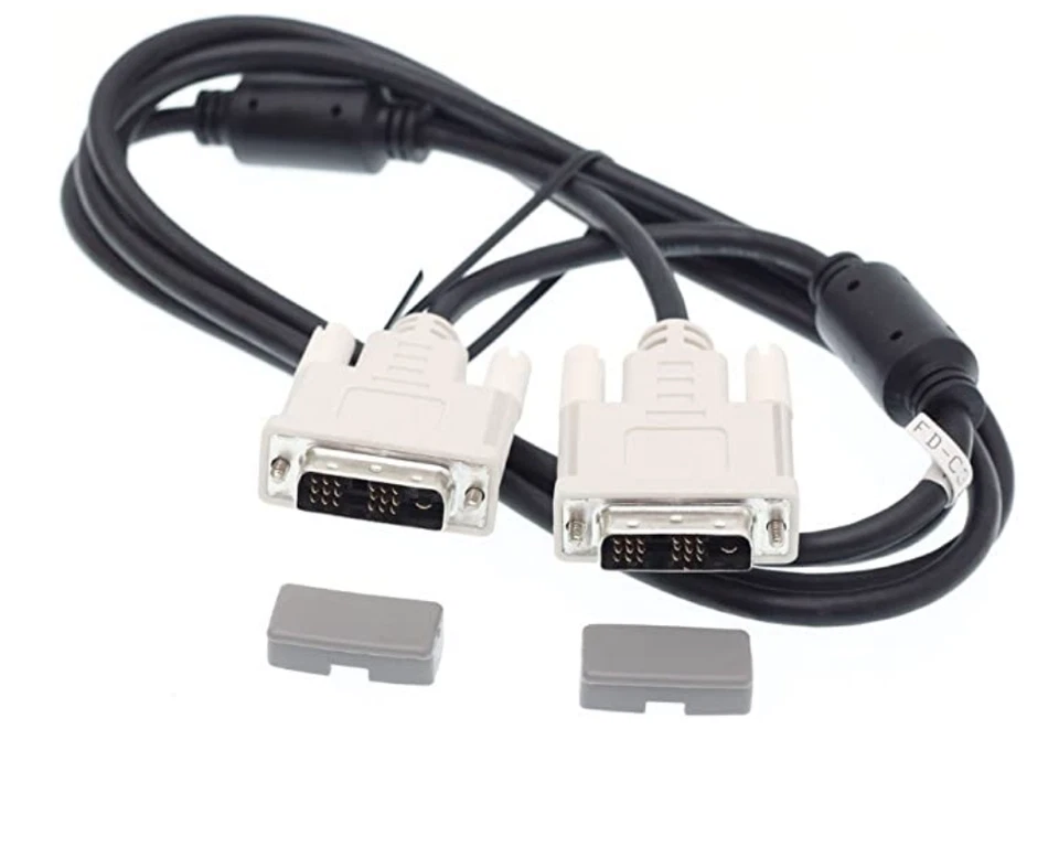 cavo DVI-D M/M - Alta Qualità - 2 metri - PC/Monitor - AWM FD-C39D-BK - HD-Game - Immagine 1 di 1