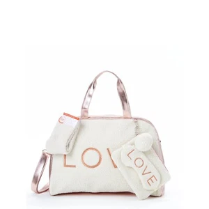 Wonder Nation Mädchen Sherpa Love Weekender Seesack Handtasche Set Elfenbein - Bild 1 von 10