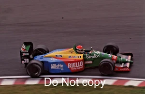 EMANUEL PIRRI BENETTON B189 BRITISH GP 1989 35MM NEGATIVE PHOTOGRAPH - Picture 1 of 2