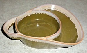 LTD Steinzeug individuelle Suppe & Cracker Schüssel grün/Tropf Keramik Serviergeschirr!!!! - Bild 1 von 3