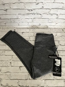 90 Degree By Reflex Girls Grey Athletic Leggings Size XS NWT - Picture 1 of 3