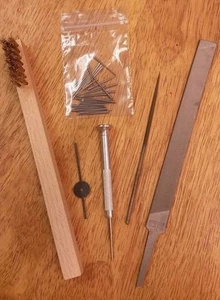 ASSORTMENT OF USEFUL CLOCK TOOLS & PARTS - Picture 1 of 1