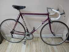 purple vintage bike