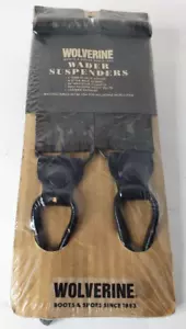 Wolverine Wader Suspenders 25" Adjustable Length Leather Harness New Sealed - Picture 1 of 2