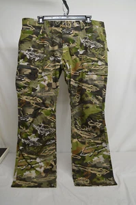 New Under Armour Men's UA Field Ops Pants Forest Camo Black 1313212 940 - 42/34 - Picture 1 of 8