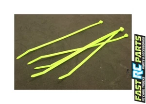 Fluorescent Green nylon tie wraps 8 inch 5 count NZT20805 - Picture 1 of 1