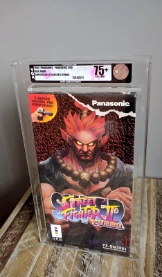 New ✹ SUPER STREET FIGHTER II TURBO 3DO GAME ✹ VGA 75+ GRADED ✹ SEALED CGC WATA - Image 1 of 4