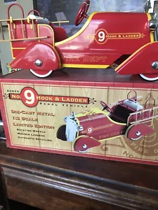 Xonex No. 9 Hook And Ladder Pedal Car 1:3 Scale - Picture 1 of 2