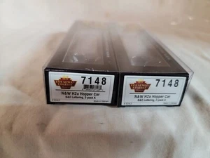 Broadway Limited N Trains N&W Norfolk & Western H2A Hopper 2-Car Set 7148 - Picture 1 of 4