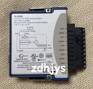 National Instruments NI 9265 cDAQ Analog Current Output Module Free Shipping# - Picture 1 of 2