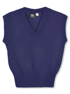 T.Q. Knits Unisex Sweater Vest (Sizes 8 - 20) - Picture 1 of 5