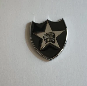 Military 2nd Inf. Div. 3D Auto Emblem Sticker 1 1/2". New #ML23 - Picture 1 of 4