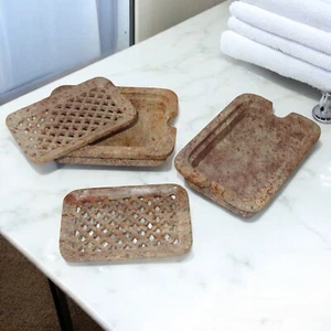 Jabonera de mármol de 20 piezas || Accesorios de baño perfectos para hogares sofisticados - Imagen 1 de 8