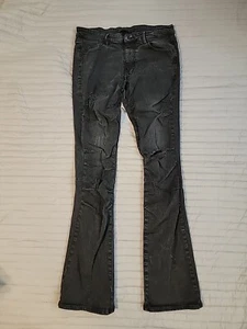 KDNK Black Ripped Size 34 Jeans - Picture 1 of 8