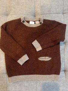 Ribbed Unisex Kids Zara sweater size 3-4 YRS - Picture 1 of 4