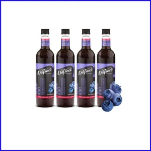 Classic Blueberry Syrup, 4-Pack - 25.4 Fl Oz Bottles for Rich Flavor Exploration - Picture 1 of 15