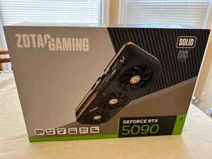 Brand New! Zotac Gaming GeForce RTX 5090 Solid OC 32GB Graphics Card - Picture 1 of 2