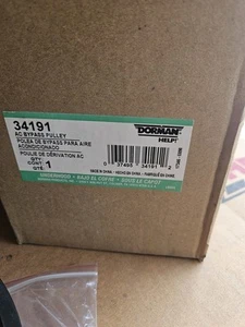 Polea de derivación del compresor de aire acondicionado Ford 34191 - Imagen 1 de 2