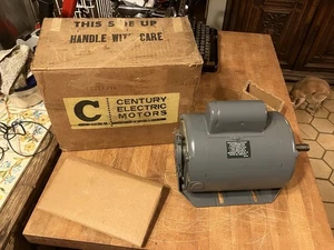 NOS Century 8-104641-21 Motor C654 (B319) 3/4 HP 115/230V 1725 RPM CS K56 5/8 - Picture 1 of 24