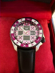 SEIKO sports JoJo’s Bizarre Adventure Golden Wind Trish Una Limited 1000 New - Picture 1 of 7